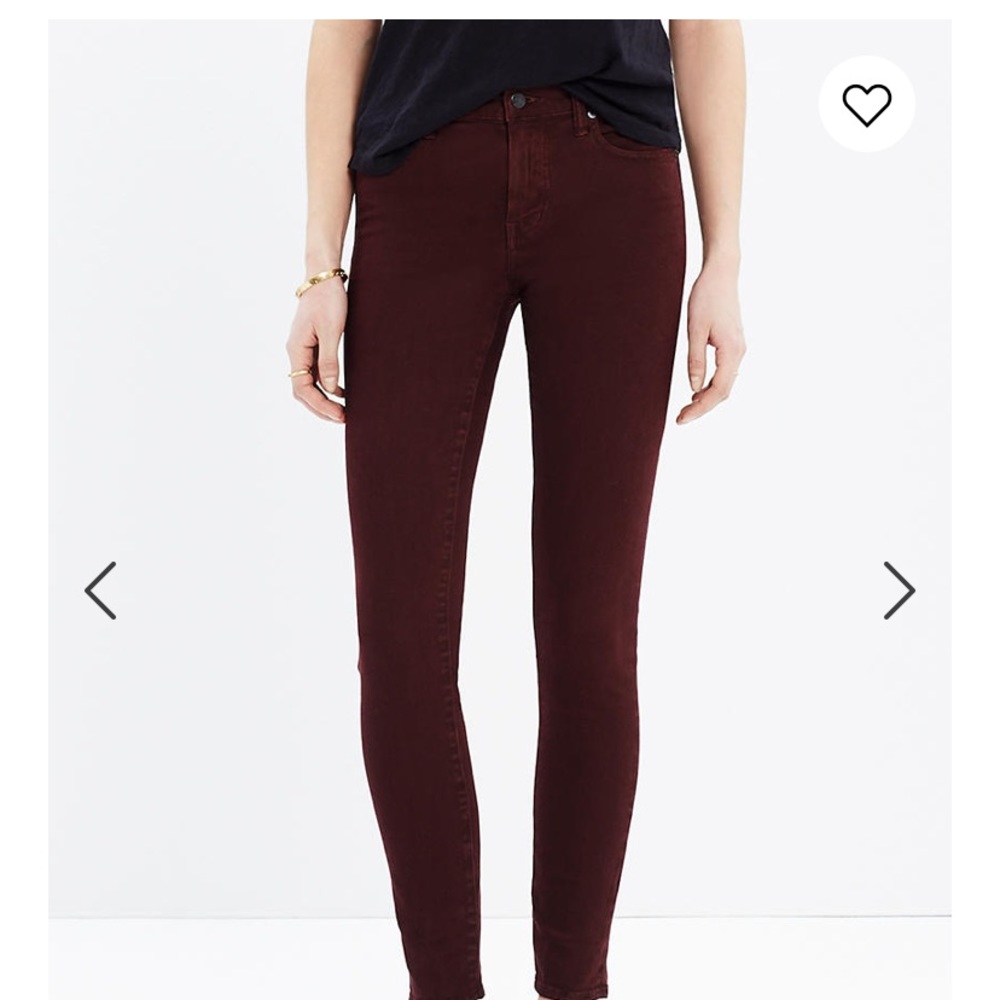 Madewell Skinny Skinny High Riser Jean